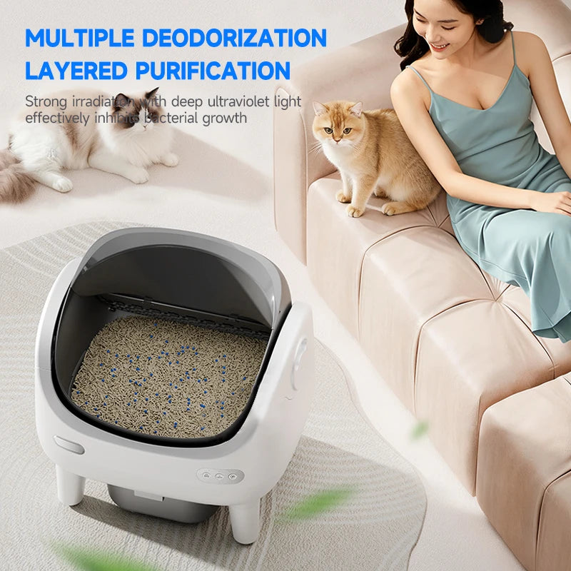Automatic Cat Litter Box Smart