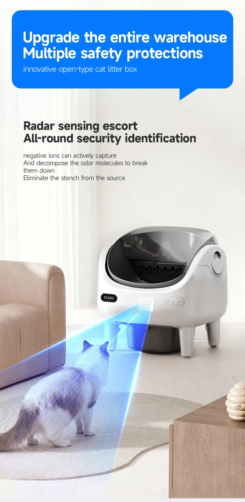 Automatic Cat Litter Box Smart