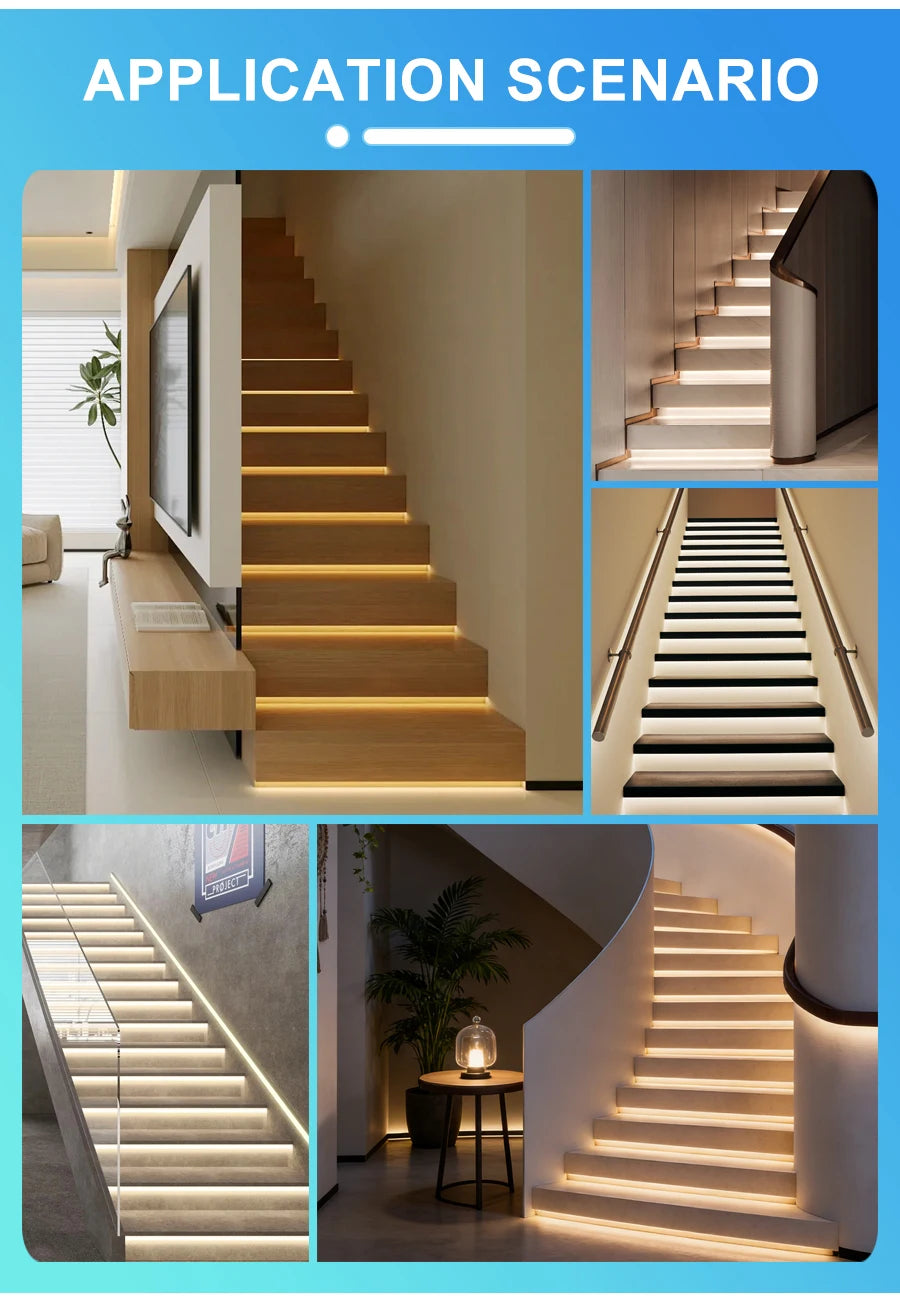 Intelligent Motion Sensor Stair Light Kit