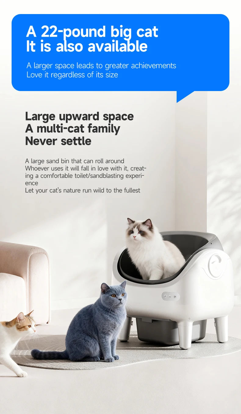 Automatic Cat Litter Box Smart