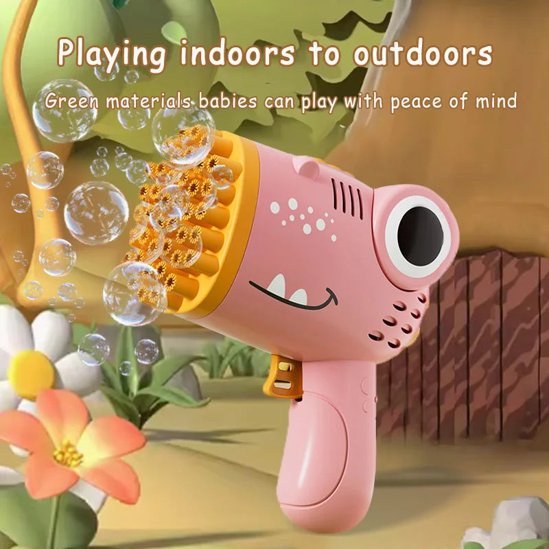 Electric Bubble Gun Outdoor Wedding Party Toy(without Bubble Water)