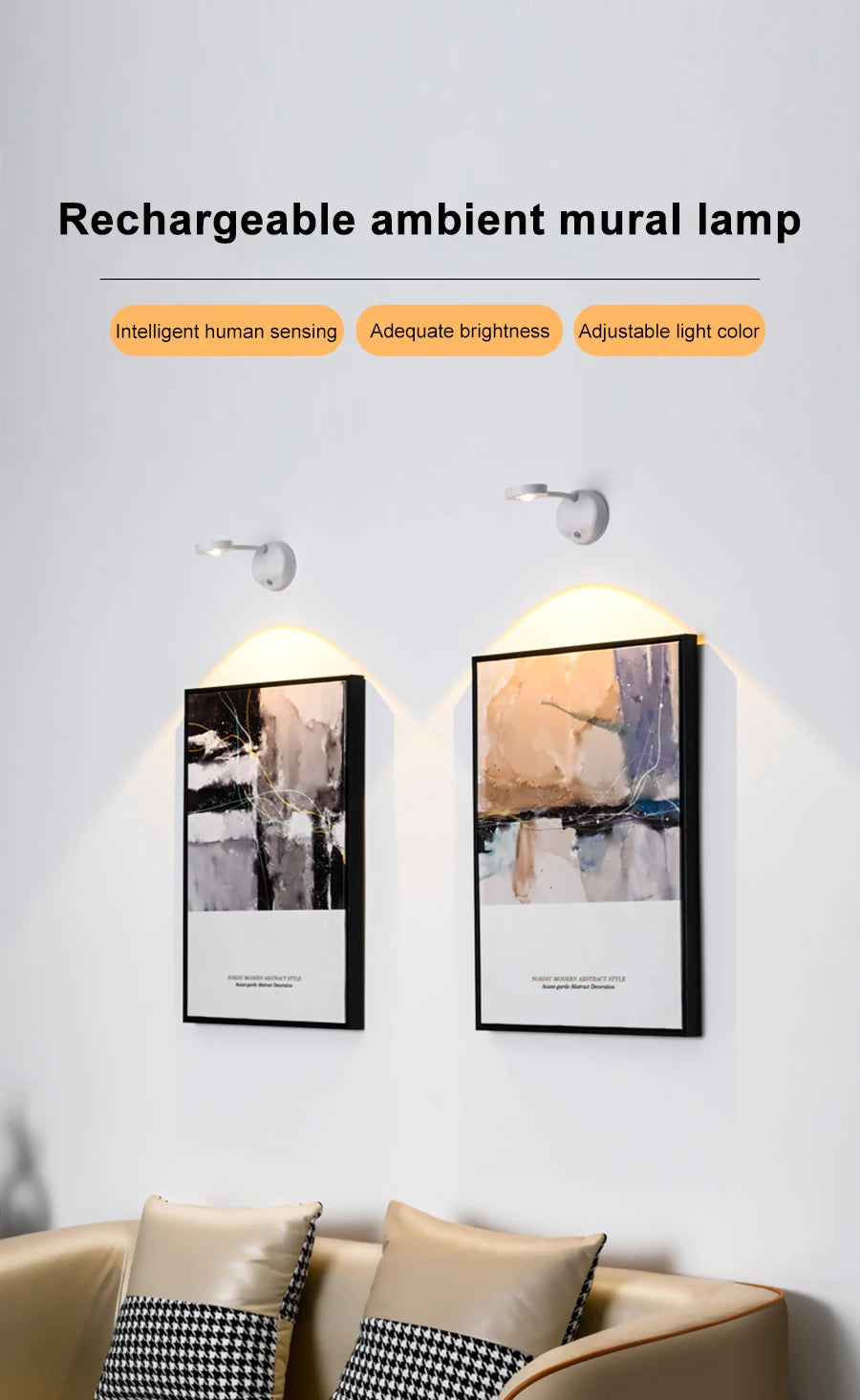 Night Light Motion Sensor Light Wireless