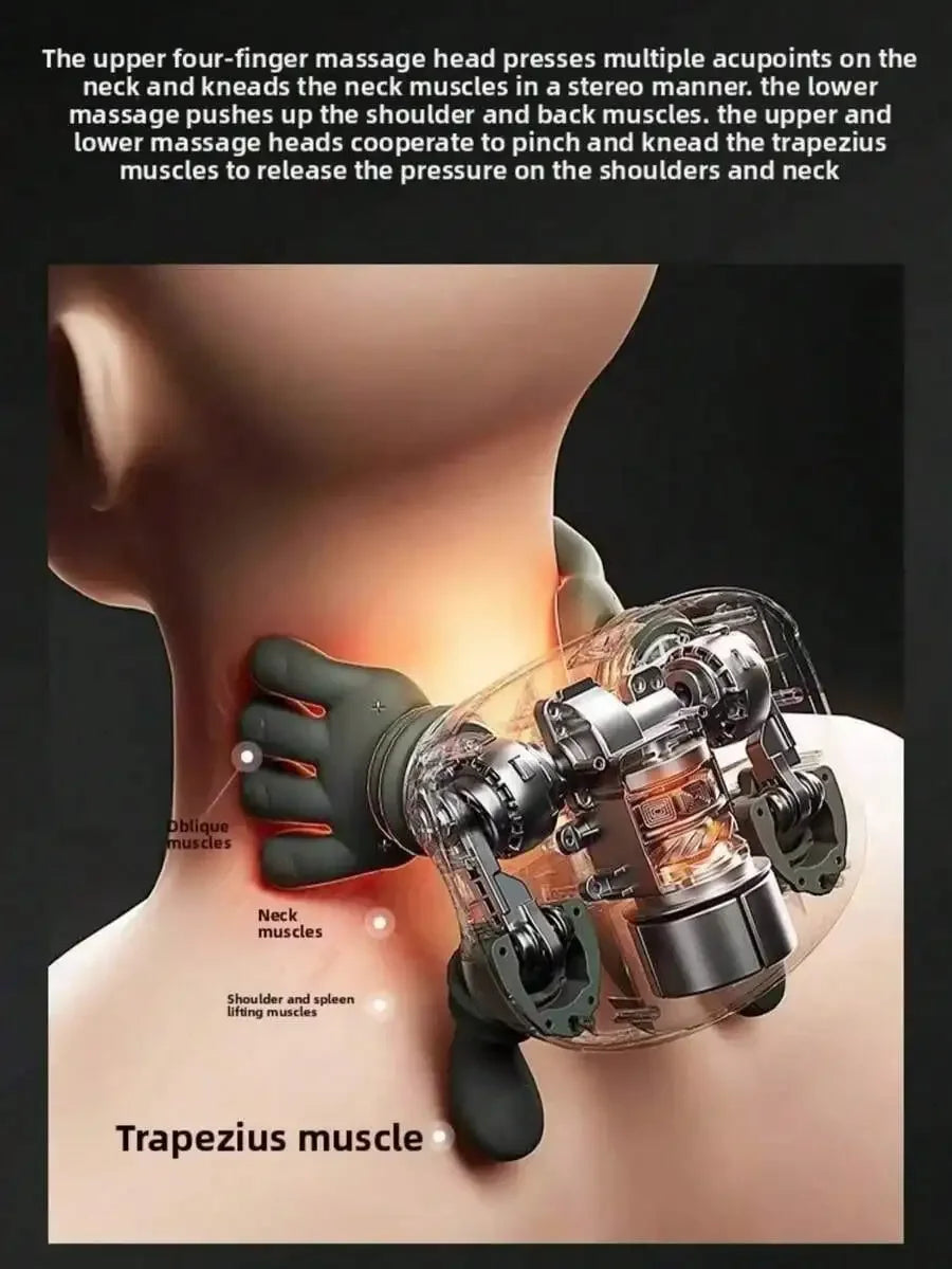 Neck Massager With Fingers