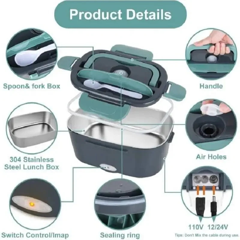 1.5L Microwave Oven Lunch Box