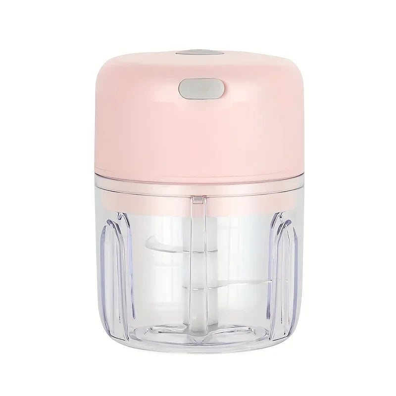 Mini Rechargeable Garlic Chopper (250ml, Model 2027)