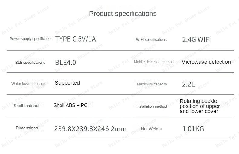 Pet Smart Water Feeder