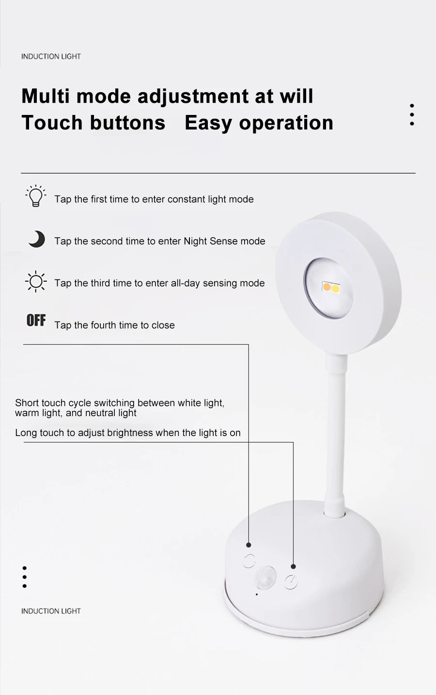 Night Light Motion Sensor Light Wireless