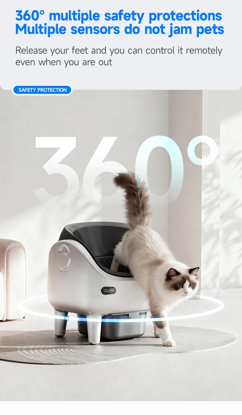 Automatic Cat Litter Box Smart