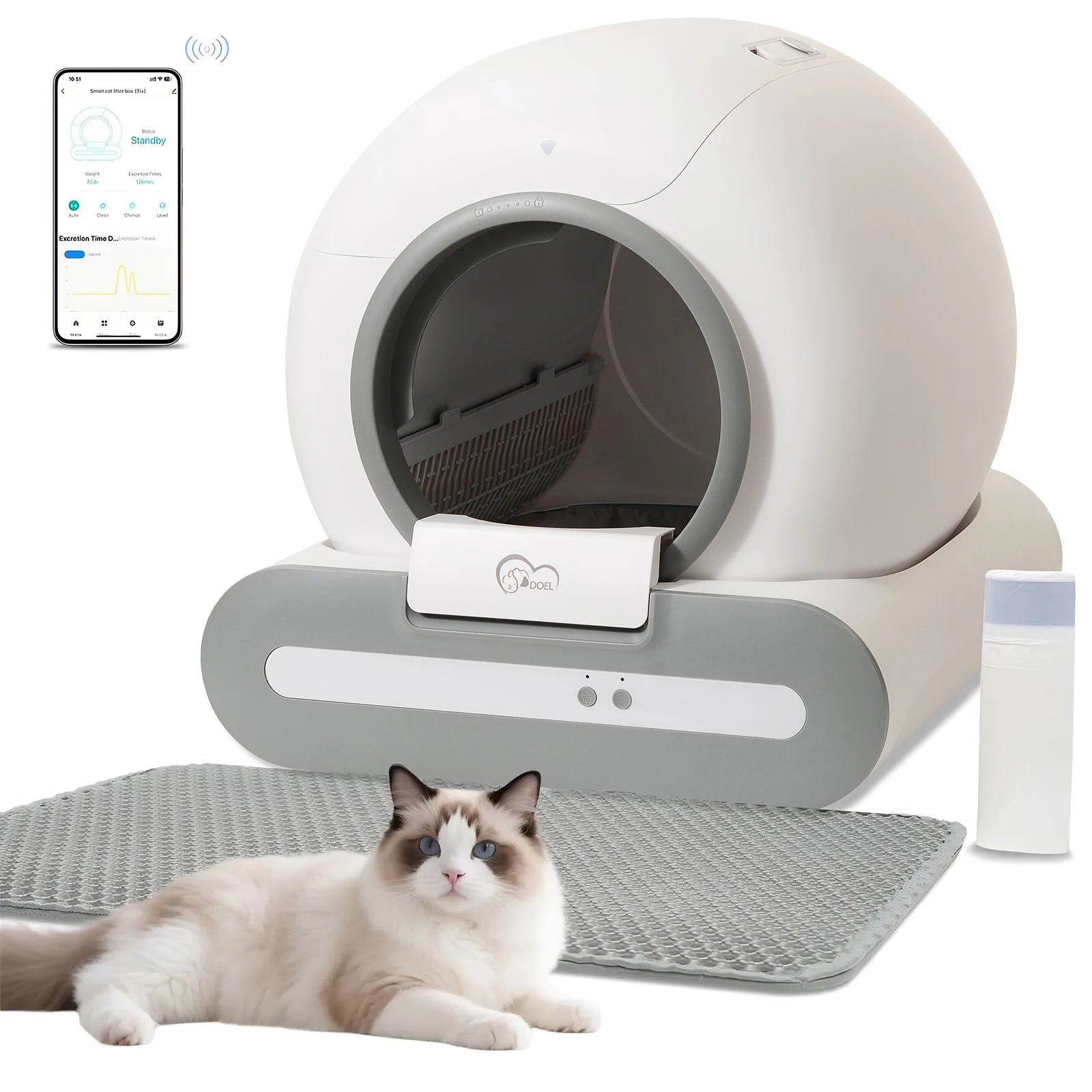 Self-Cleaning Cat Litter B