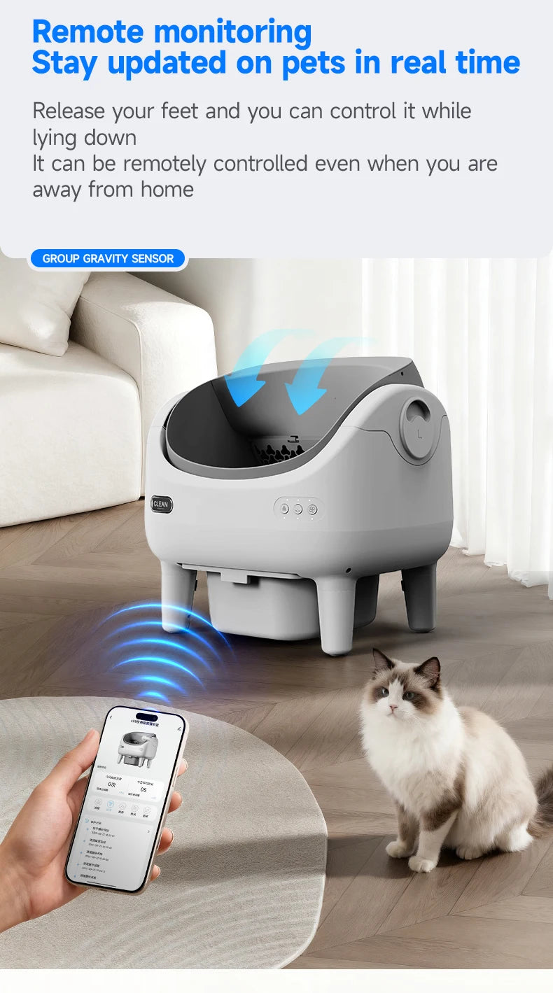Automatic Cat Litter Box Smart