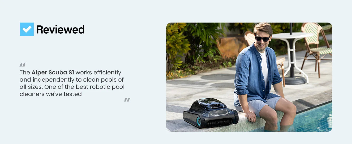 Scuba S1 2026 Robotic Pool Cleaner,