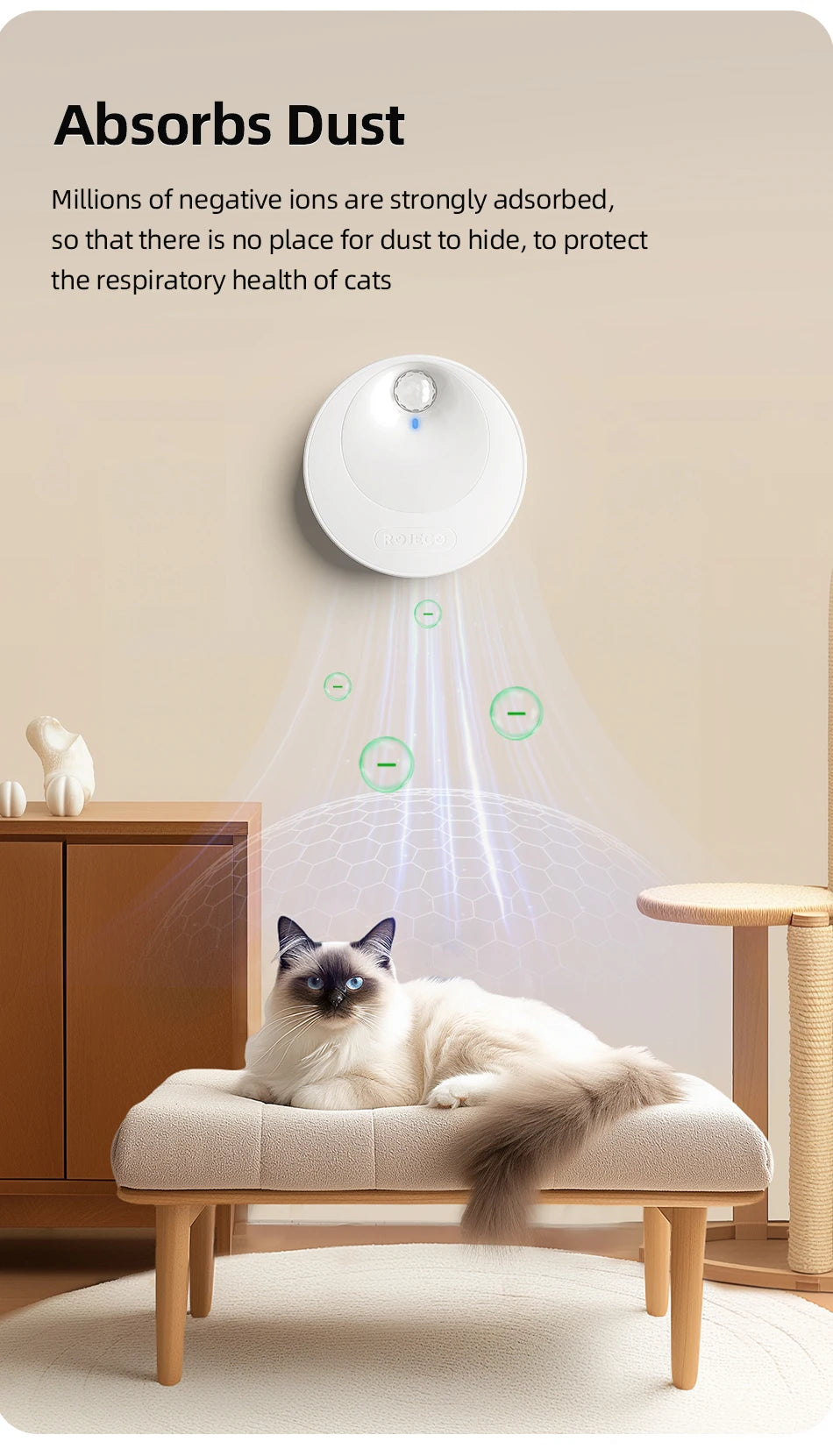 Smart Cat Litter Deodoriser Automatic