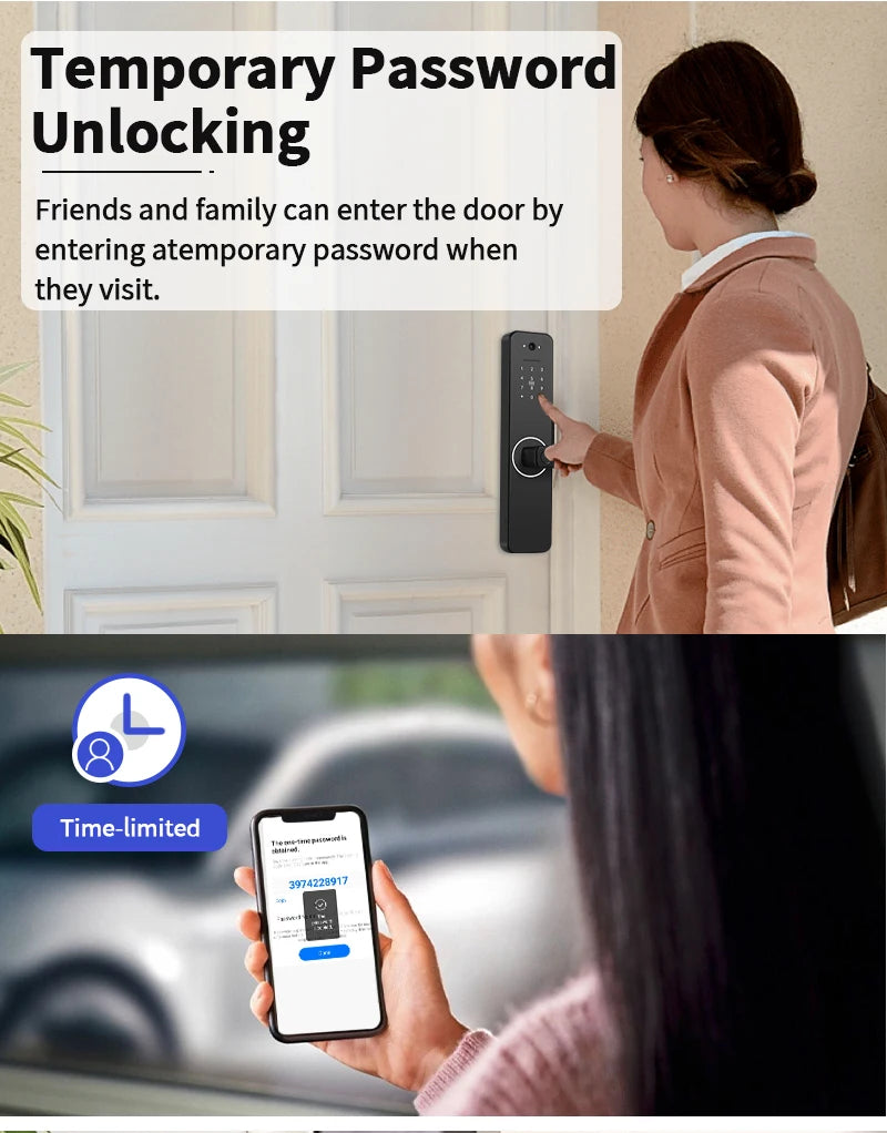 Wifi Smart Door Lock Digital Electronic Lock Remote