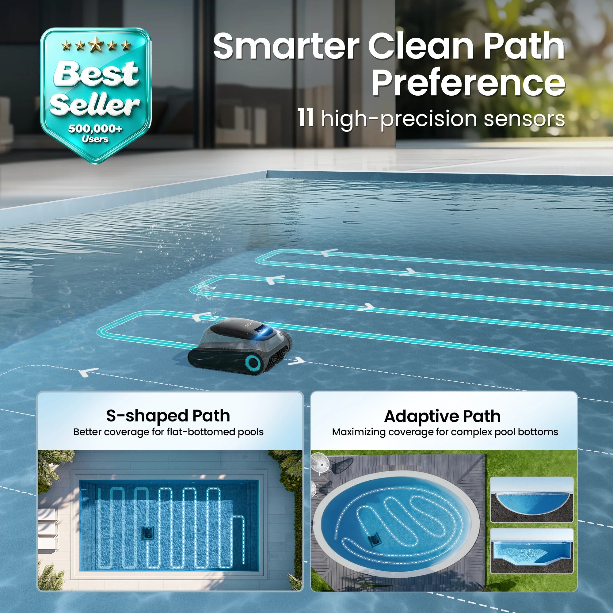 Scuba S1 2026 Robotic Pool Cleaner,