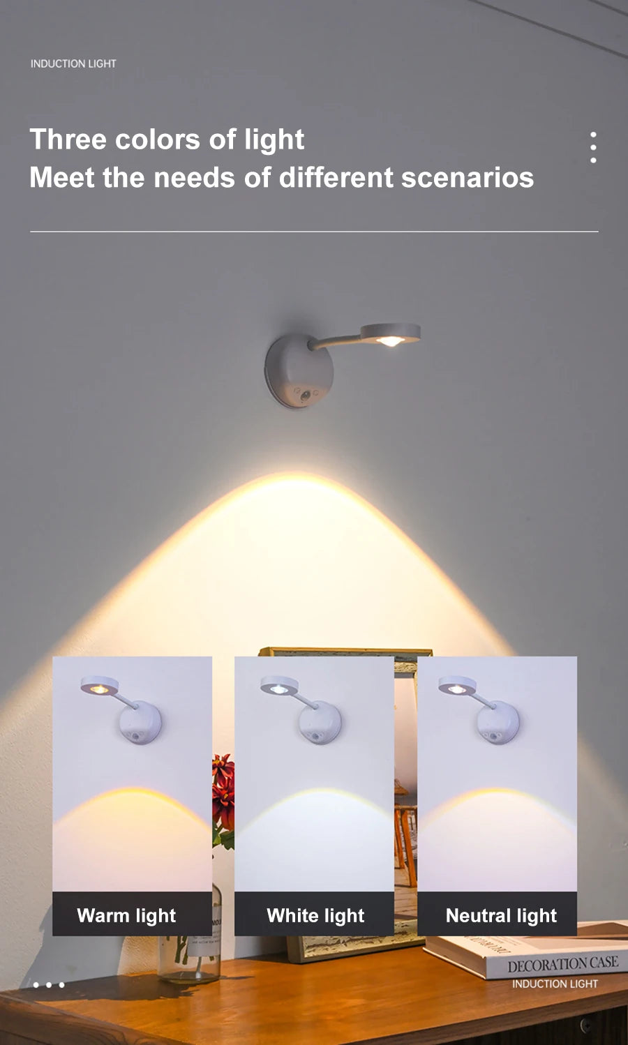 Night Light Motion Sensor Light Wireless