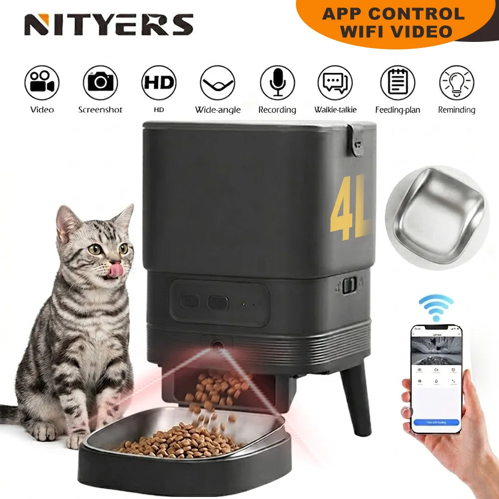 Nityers Smart Cat Feeder