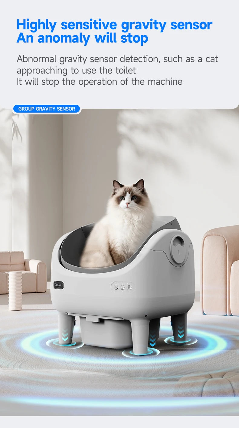 Automatic Cat Litter Box Smart